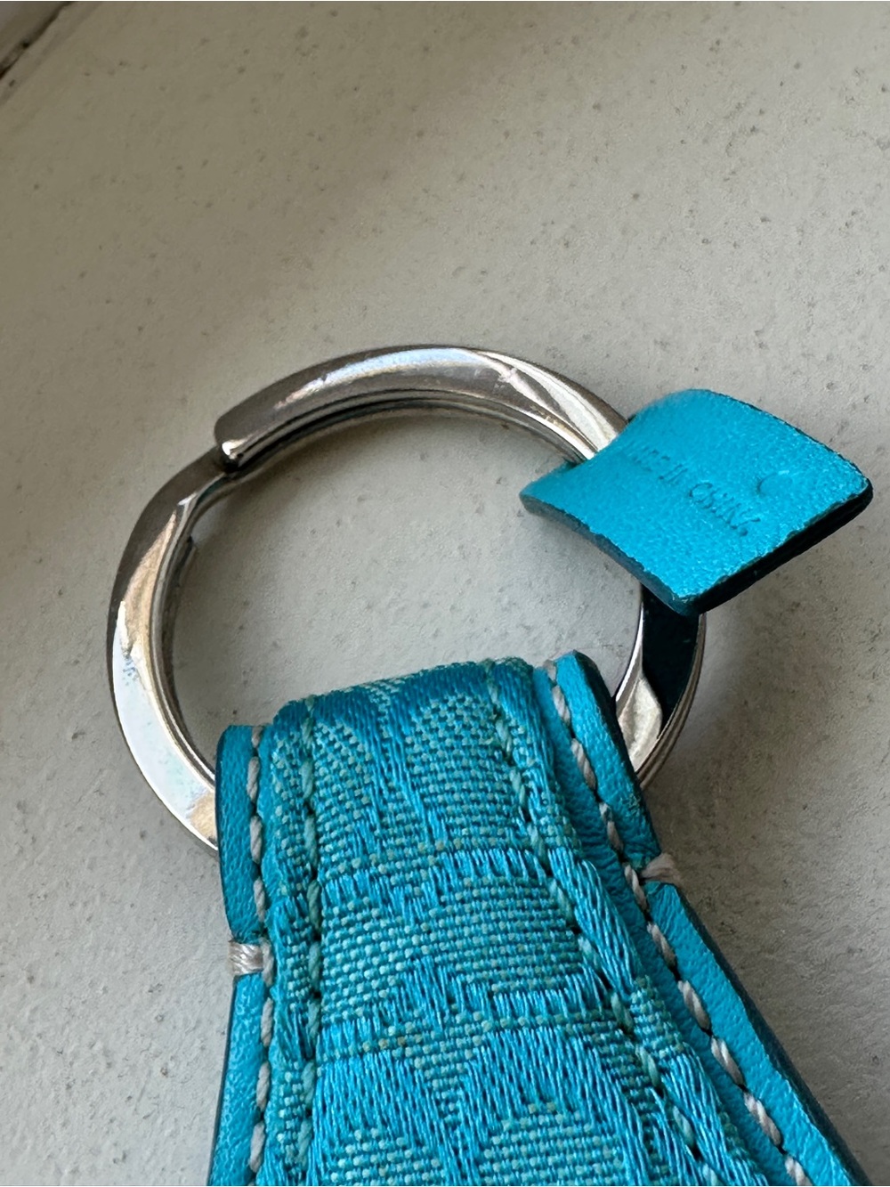 Coach Turquoise Keyring